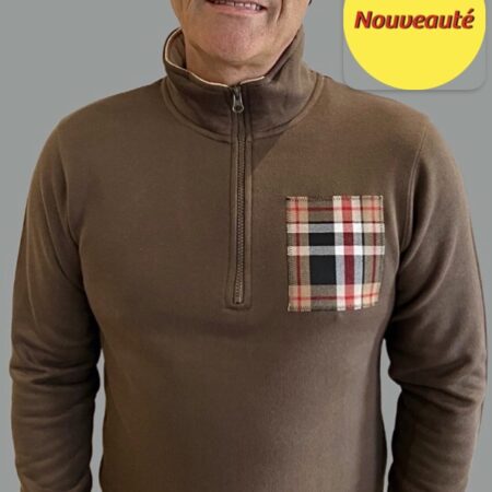 SWEAT ZIPPÉ