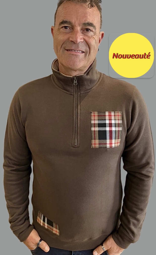 SWEAT ZIPPÉ