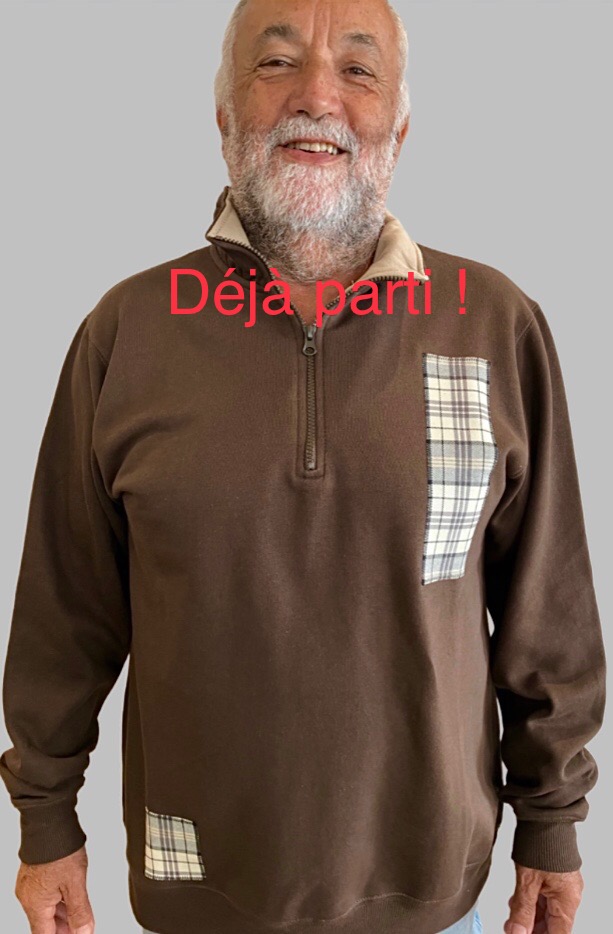 SWEAT ZIPPÉ