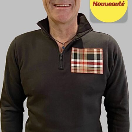 SWEAT ZIPPÉ