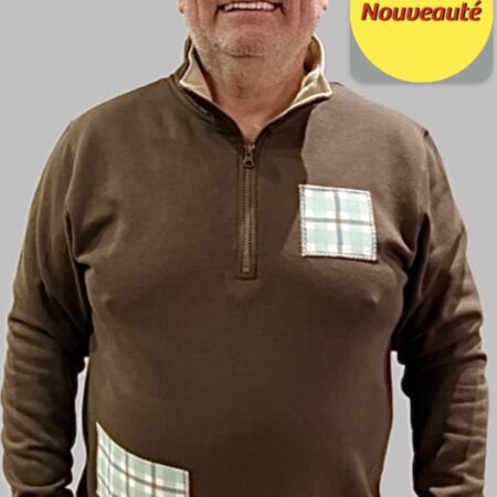 SWEAT ZIPPÉ